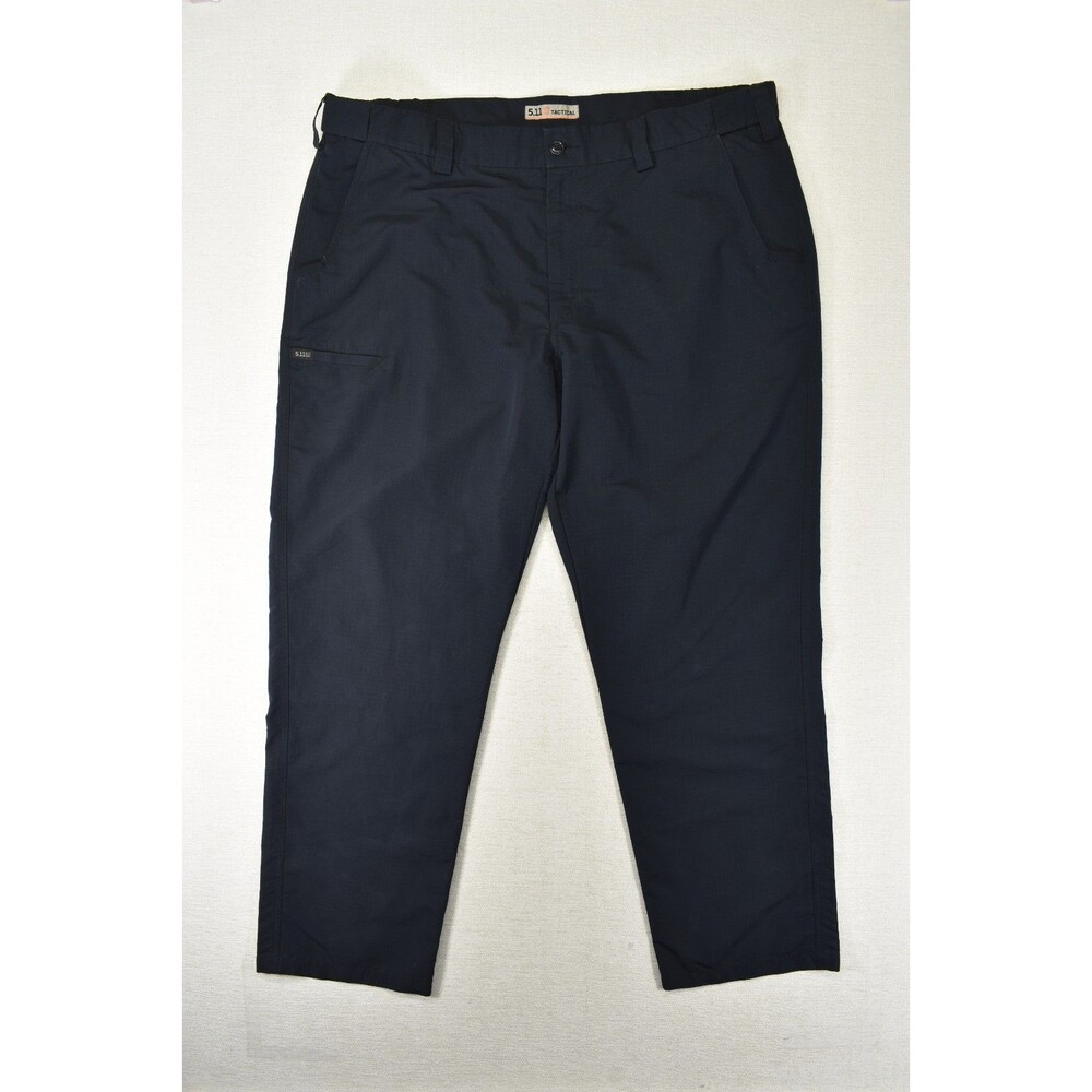 5.11 Tactical Mens 42x32 Dark Navy Blue Cargo Work Pants Utility Duty